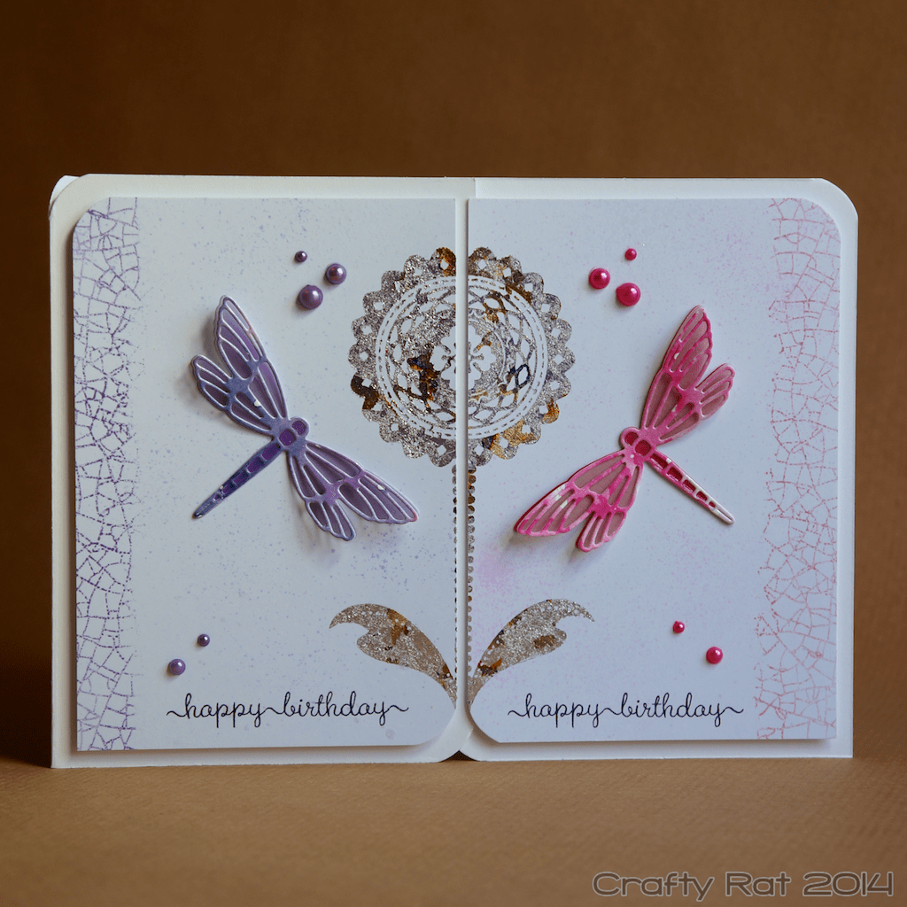 Birthday card: Mirrored images