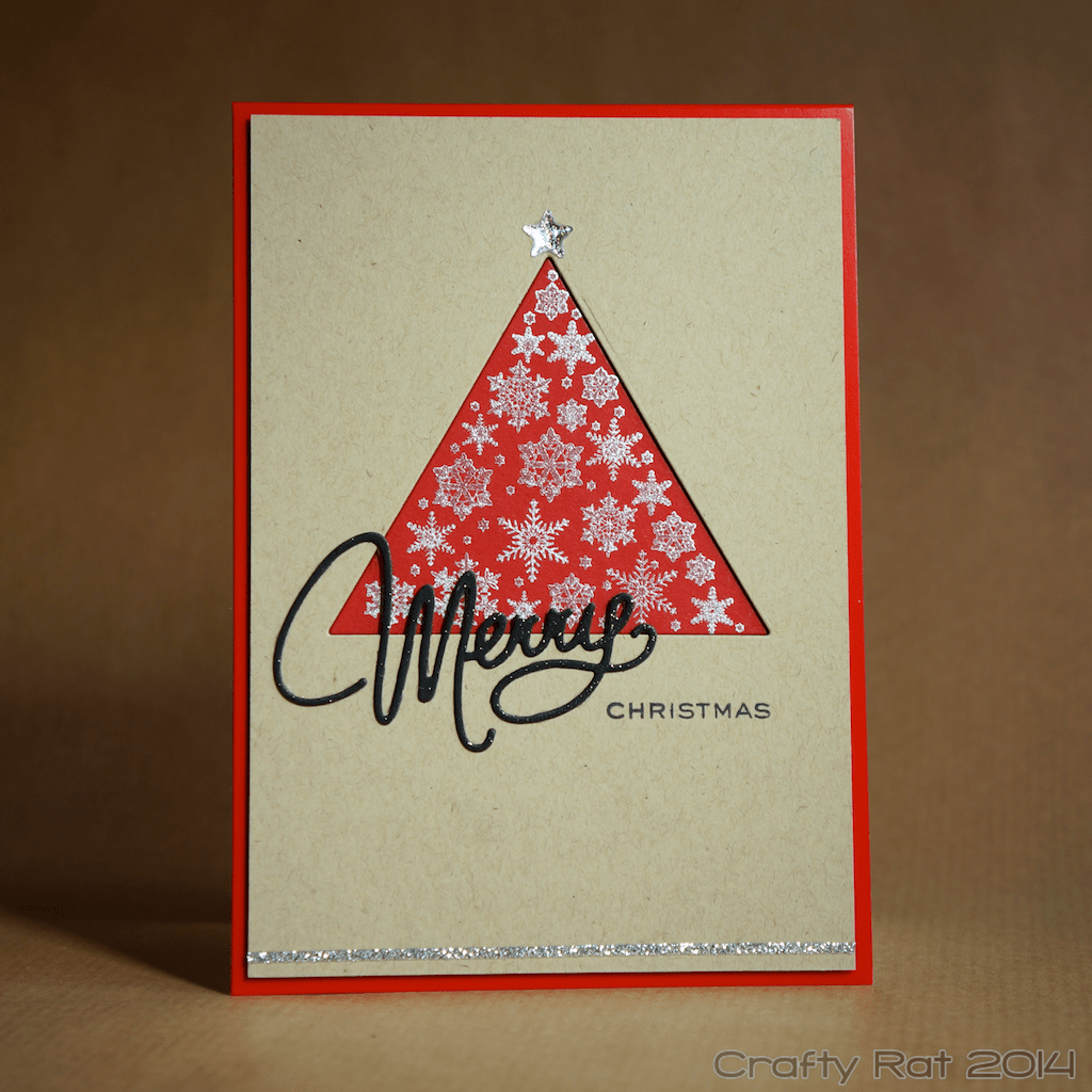 Xmas card: Sparkle trees