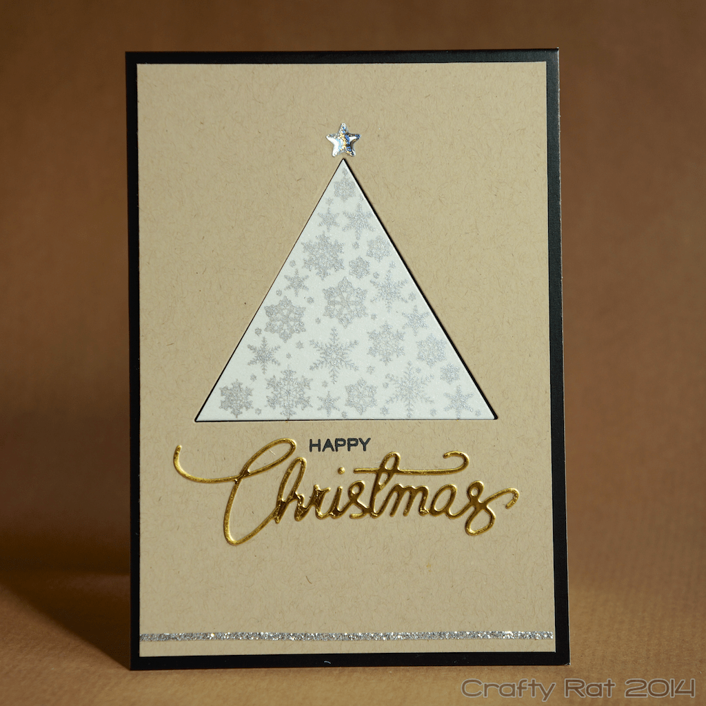 Xmas card: Sparkle trees