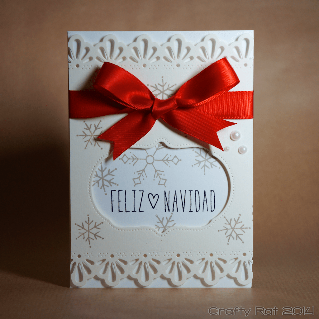 Xmas card: Feliz Navidad