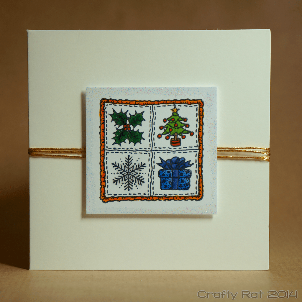 Xmas card: Xmas square