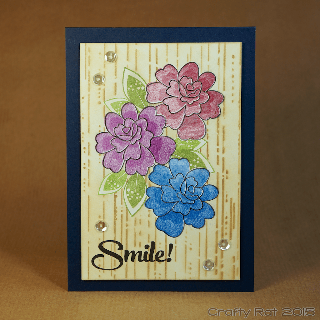 Smile: Masked flowers