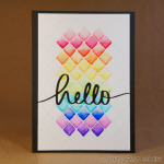 Watercolour rainbow lattice