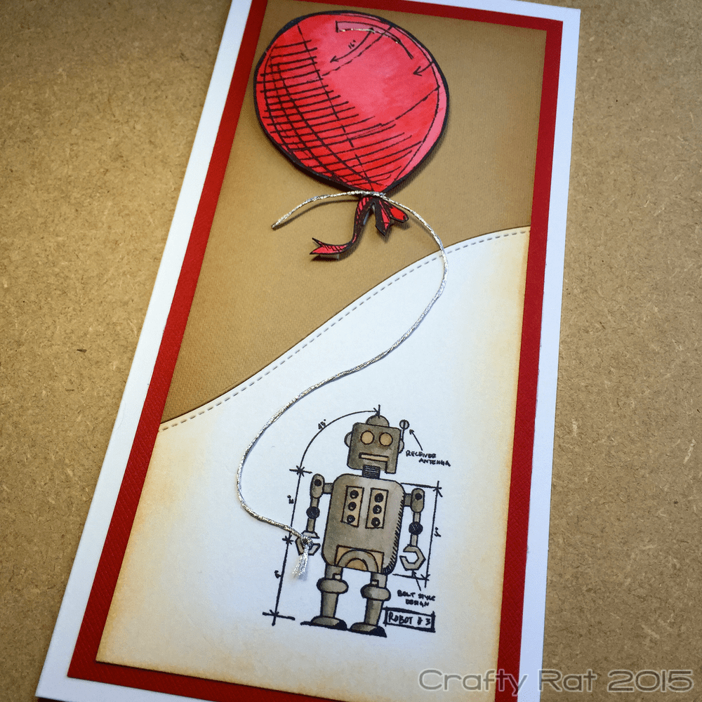 Robot and balloon