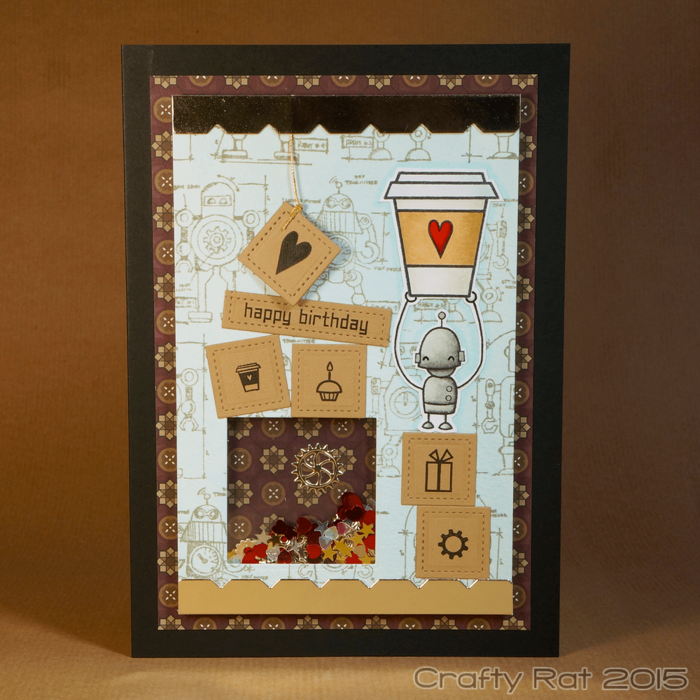 Robot bearing coffee