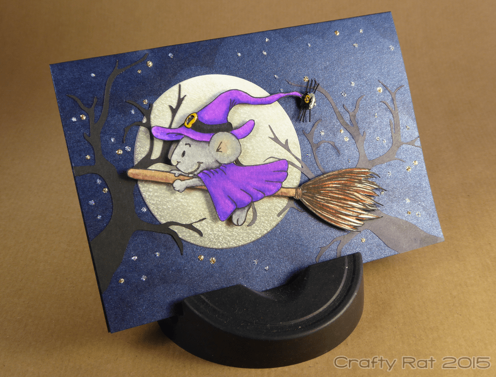 mouse on a broom alternate