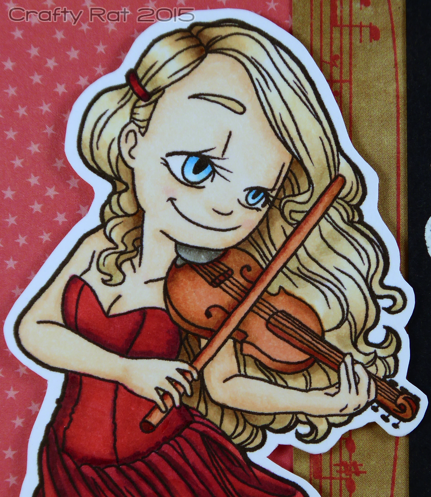 Violin Gwen xmas close-up wm