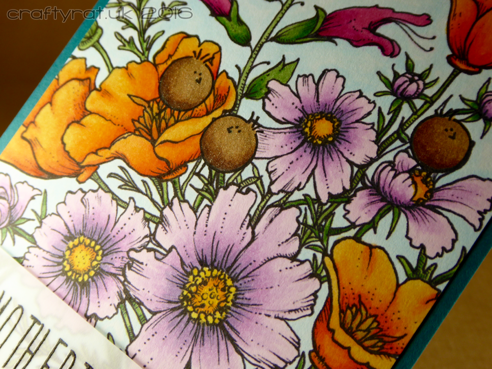 countryside bouquet - detail