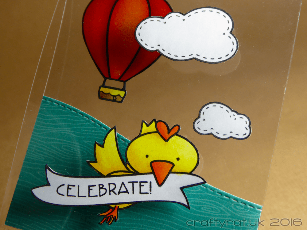 acetate card - detail