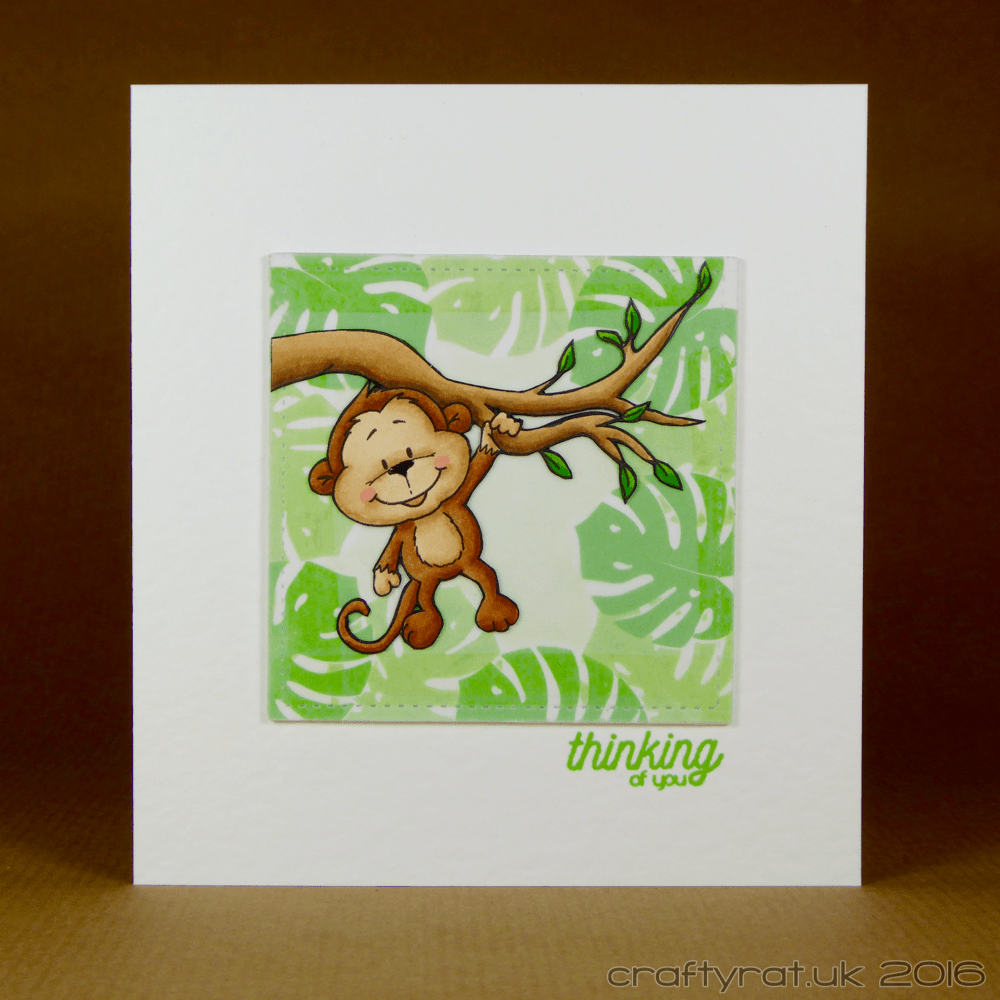 monkey card