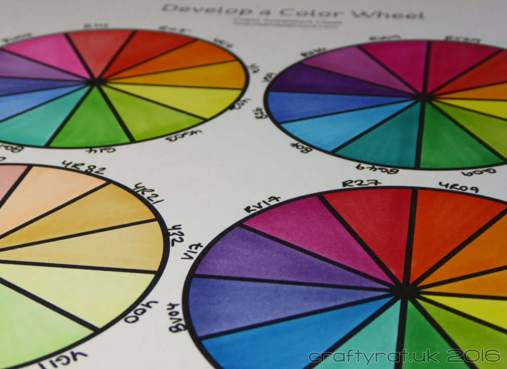 Copic colour wheels – Crafty Rat