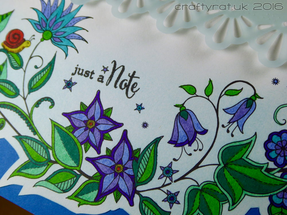 Colouring page - detail