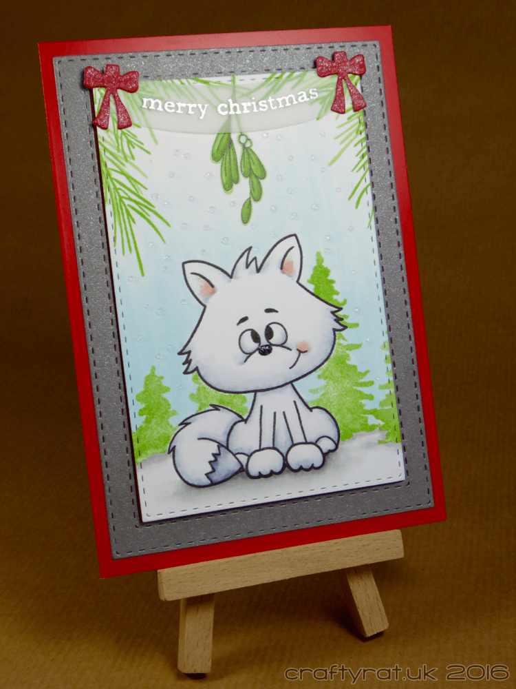 Fox & mistletoe - display