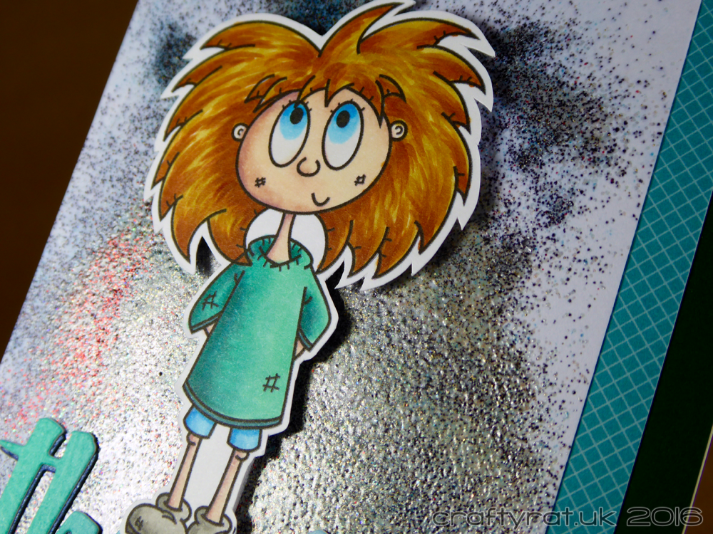 red-headed girl - detail