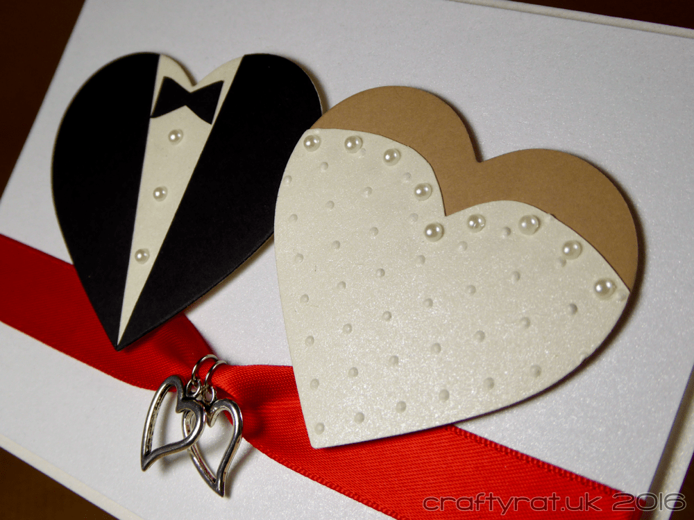 CR00299 wedding hearts - detail