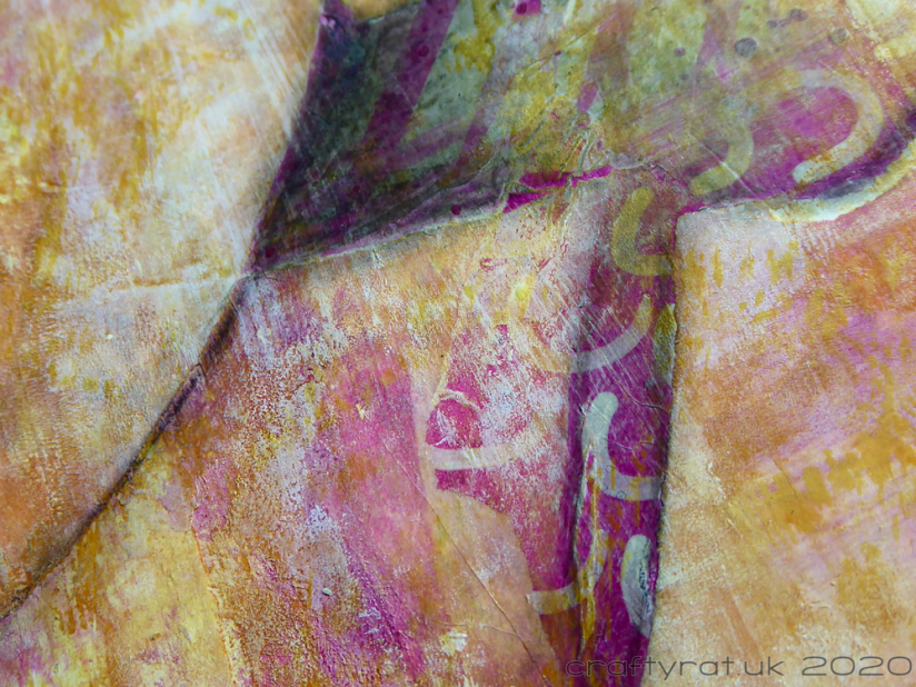 Close-up of the matching collage page.