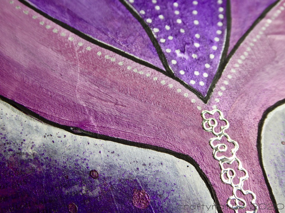 Close-up of the base of the lotus flower.