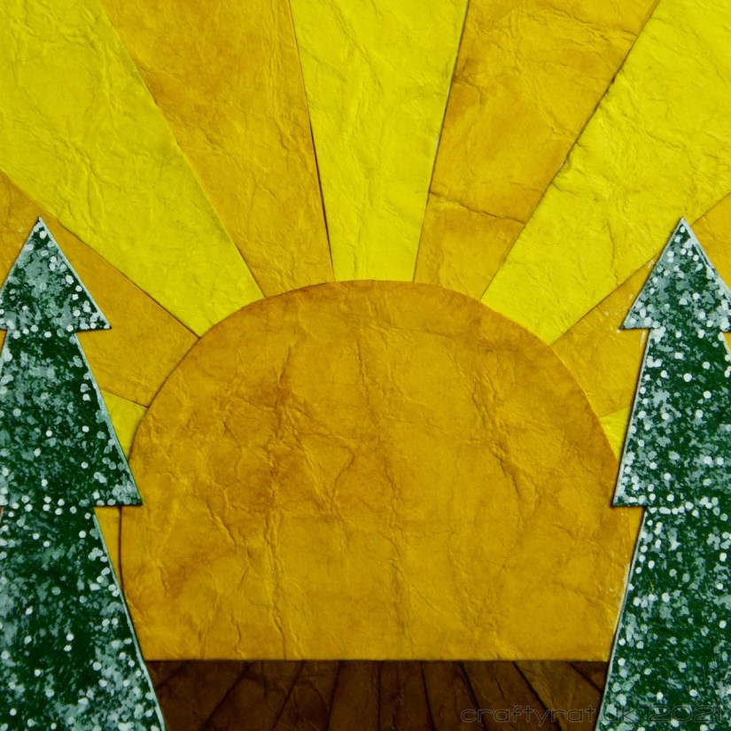 Close-up of the sun.