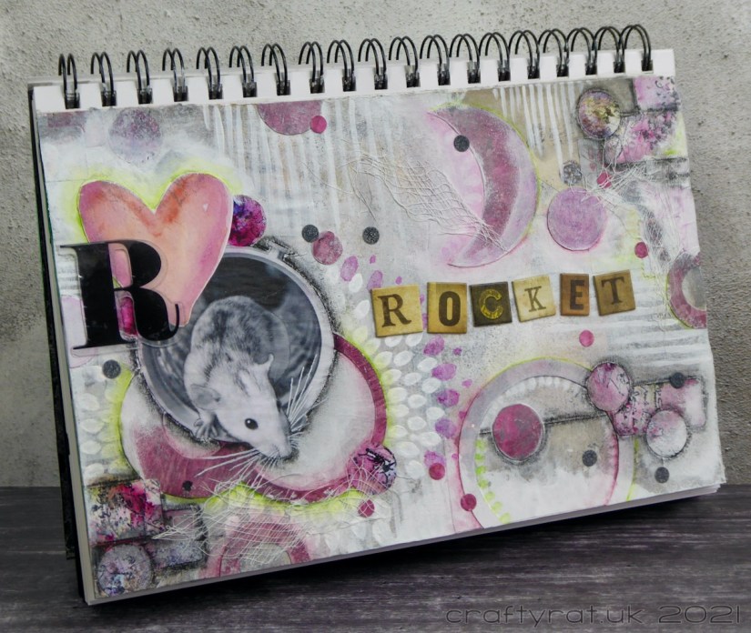 The journal page displayed at an angle.